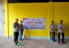 Polsek-Laenmanen-Gelar-Bakti-Religi-di-Kapela-Santo-Yohanes-Rasul-dan-Penginjil-Eokpuran-Sambut-HUT-Bhayangkara-ke-80