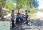 Patroli-Siang-Polsek-Weliman,-Polisi-Sapa-Warga-dan-Pantau-Permukiman-untuk-Jaga-Kamtibmas