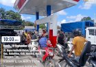 Polsek-Kobalima-Kawal-Penyaluran-BBM-di-APMS-Welaus,-Pastikan-Pelayanan-Berjalan-Tertib