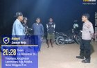 Tak-Menunggu-Gangguan,-Polsek-Laenmanen-Aktif-Pantau-Kamtibmas-di-Malam-Hari