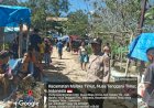 Polsek-Malaka-Timur-Hadir-di-Pasar-Rakyat-Boas,-Ajak-Pedagang-dan-Warga-Jaga-Kamtibmas