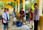 Polsubsektor-Io-Kufeu-Hadir-di-Pasar-Fatuau,-Perkuat-Imbauan-Kamtibmas-dan-Kewaspadaan-Musim-Hujan