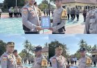 Apel-Pagi-Polres-Malaka,-Kapolres-Berikan-Penghargaan-kepada-Tiga-Bhabinkamtibmas