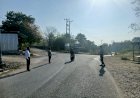 Polres-Malaka-Hadir-di-Cabang-Webua,-Strong-Point-Pagi-Dukung-Keselamatan-Pengguna-Jalan