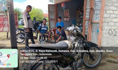 Polsek-Kobalima-Intensifkan-Patroli-Dialogis,-Ajak-Warga-Jaga-Kamtibmas-dan-Waspadai-TPPO