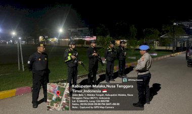 Patroli-Malam-Polres-Malaka-Intensifkan-Pengawasan-Kos-Kosan,-Cegah-Curanmor-dan-Balap-Liar