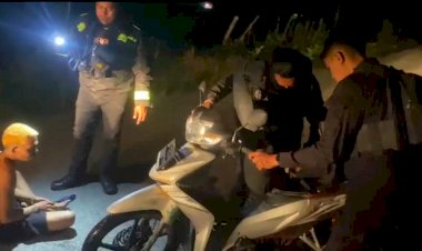 Patroli-Turjawali-Polres-Malaka-amankan-pemuda-yang-melakukan-penghadangan-di-Desa-Lakekun-Barat
