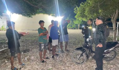 Patroli-malam-Polres-Malaka-intensifkan-pengawasan-kos-kosan-untuk-cegah-curanmor