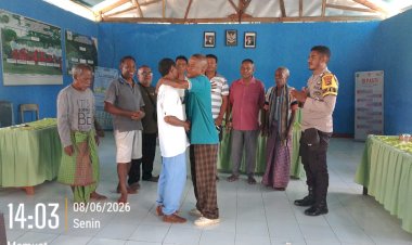 Restorative-Justice-di-Desa-Fatuaruin,-Barang-Curian-Dikembalikan-dan-Kedua-Pihak-Berdamai