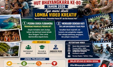 Polda-NTT-Gelar-Lomba-Video-Kreatif-Kearifan-Lokal,-Ajak-Masyarakat-Angkat-Pesona-Flobamora-dan-Sisi-Humanis-Polri