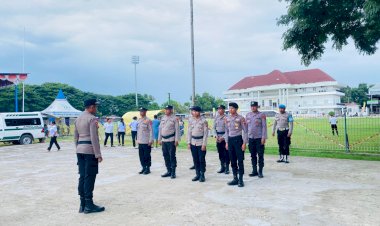 Polres-Malaka-Gelar-Apel-Pengecekan-Personel-Pengamanan-Turnamen-Sepak-Bola-Novanto-Cup-III