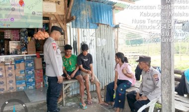 Bangun-Kedekatan-dan-Kesadaran-Bersama,-Polsek-Sasitamean-Libatkan-Warga-Jaga-Keamanan-Wilayah
