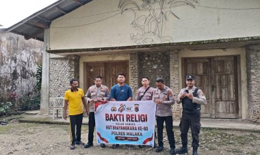 Polsek-Rinhat-Gelar-Bakti-Religi-di-Kapela-Biudukfoho-Sambut-HUT-Bhayangkara-ke-80