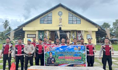 Gerak-Indonesia-Asri-di-Gereja-St.-Fransiskus-Xaverius-Paroki-Bolan,-wujud-kepedulian-Polri-sambut-Hari-Bhayangkara-ke-80