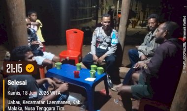 Patroli-Malam-Polsek-Laenmanen,-Wujud-Nyata-Pemeliharaan-Kamtibmas-di-Wilayah-Kecamatan-Laenmanen