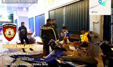 Patroli-Perintis-Presisi-Polres-Malaka-Intensifkan-Pengawasan-Malam-Hari,-Cegah-Gangguan-Kamtibmas