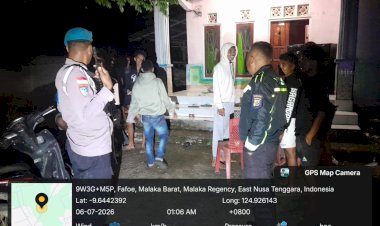 Patroli-dialogis-Polsek-Malaka-Barat-jaga-situasi-kamtibmas-tetap-kondusif
