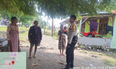 Polsek-Weliman-Hadir-di-Tengah-Masyarakat,-Patroli-Dialogis-Wujudkan-Situasi-Kamtibmas-Kondusif