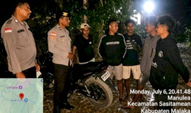 Polsek-Sasitamean-Intensifkan-Patroli-Dialogis,-Edukasi-Masyarakat-Cegah-Curanmor-dan-Gangguan-Kamtibmas