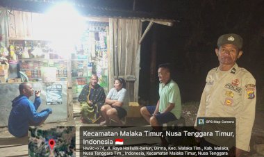 Patroli-Dialogis-dan-KRYD-Polsek-Malaka-Timur-Perkuat-Keamanan-Wilayah,-Edukasi-Warga-Tolak-Miras-dan-Perjudian