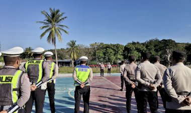Disiplin-dan-Semangat-Pengabdian,-Kapolres-Malaka-Ajak-Personel-Bekerja-Berpedoman-pada-Tribrata-dan-Catur-Prasetya
