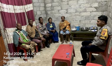 Polsek-Rinhat-Intensifkan-Himbauan-Kamtibmas,-Ajak-Warga-Cegah-Miras-dan-Curanmor