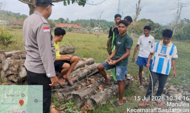 Patroli-Presisi-Polsek-Sasitamean,-Garda-Terdepan-Menjaga-Stabilitas-Kamtibmas-di-Wilayah-Hukum