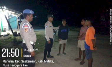 Patroli-Dialogis-Polsek-Sasitamean,-Polri-Perkuat-Pencegahan-Curanmor-dan-Jaga-Kondusivitas-Kamtibmas