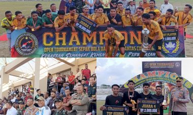 Kawal-Final-Dansatgas-Pamtas-Cup,-Kapolres-Malaka-Apresiasi-Semangat-Sportivitas-Para-Peserta