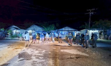 Semangat-Pengabdian-Tak-Pernah-Padam,-Polres-Malaka-Patroli-Hingga-Fajar-Demi-Malaka-yang-Aman-dan-Damai