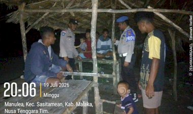 Polsek-Sasitamean-Perkuat-Patroli-Dialogis,-Ajak-Warga-Bersama-Cegah-Curanmor-dan-Gangguan-Kamtibmas