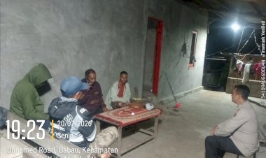 Patroli-Dialogis-Polsek-Laenmanen-Cegah-Tawuran-Remaja,-Perkuat-Kamtibmas-di-Wilayah-Perbatasan