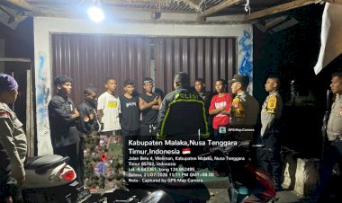 Patroli-Perintis-Presisi-Sat-Samapta-Polres-Malaka-Jaga-Kondusivitas-Wilayah-Pasca-Konflik-Hingga-Pagi-Hari