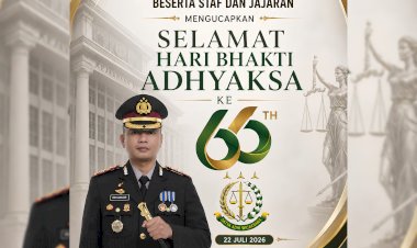 Polres-Malaka-Ucapkan-Selamat-Hari-Bhakti-Adhyaksa-ke-65,-Perkuat-Sinergi-Penegakan-Hukum-untuk-Indonesia-Maju