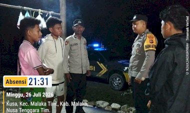 Polsek-Malaka-Timur-Rangkul-Warga-Lewat-Patroli-Humanis,-Bangun-Kepedulian-Bersama-Menjaga-Kamtibmas