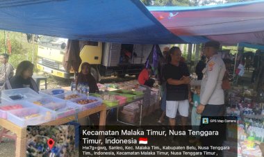 Hadir-di-Tengah-Aktivitas-Warga,-Polsek-Malaka-Timur-Perkuat-Kamtibmas-Lewat-Patroli-Dialogis-dan-Sambang-Masyarakat