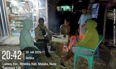 Polsek-Wewiku-Bangun-Kepercayaan-Warga-Lewat-Patroli-Dialogis,-Wujudkan-Kamtibmas-yang-Aman-dan-Kondusif