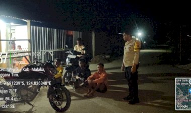 Patroli-humanis-Polsek-Wewiku-hadirkan-rasa-aman,-tekan-potensi-gangguan-kamtibmas-di-malam-hari