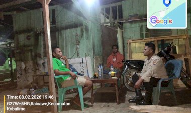 Patroli-malam-Polsek-Kobalima-perkuat-rasa-aman,-warga-diimbau-jauhi-miras-dan-tindak-kriminal