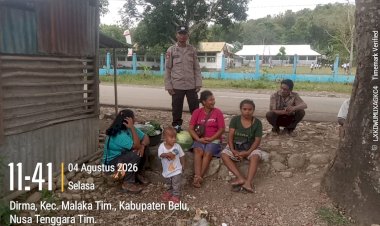 Polsek-Malaka-Timur-Rangkul-Warga-dan-Pemuda-Lewat-Patroli-Dialogis,-Bangun-Budaya-Sadar-Kamtibmas