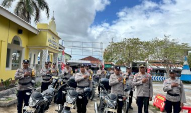 Perkuat-Profesionalisme-Bhabinkamtibmas,-Sat-Binmas-Polres-Malaka-Gelar-Apel-dan-Anev-Bulanan