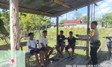 Patroli-Dialogis-Polsek-Weliman-Pererat-Kedekatan-Polri-dengan-Masyarakat,-Ciptakan-Wilayah-Tetap-Aman-dan-Kondusif