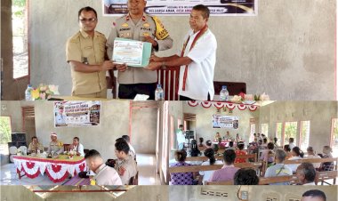 GKP-K-Resmi-Diluncurkan-di-Desa-Takarai,-Polsek-Sasitamean-Dorong-Keluarga-Jadi-Pelopor-Kamtibmas