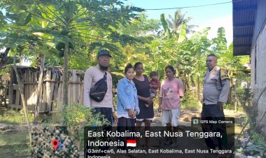 Bhabinkamtibmas-Polsek-Kobalima-Aktif-Sambangi-Warga,-Perkuat-Sinergi-Jaga-Kamtibmas-di-Desa-Litamali