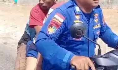 Sigap-Selamatkan-Warga-Tenggelam,-Bripka-Hubertus-Nonga-Anggota-Ditpolairud-Polda-NTT--Beri-Pertolongan-Pertama-hingga-Evakuasi-ke-Rumah-Sakit
