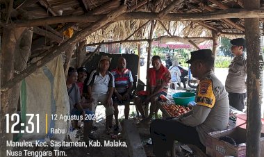 Polisi-Hadir-di-Tengah-Warga,-Polsek-Sasitamean-Bangun-Kewaspadaan-Bersama-Cegah-Curanmor