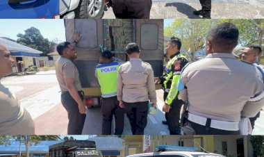 Rp85,9-Juta-Bantuan-Terkumpul,-Kapolres-Malaka-Lepas-1-Truk-Dalmas-dan-1-Mobil-D-Max-untuk-Saudara-Terdampak-Bencana-di-Flores