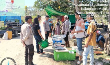Patroli-Dialogis-Polsek-Sasitamean-Sasar-Hari-Pasar,-Polisi-Perkuat-Pencegahan-Curanmor