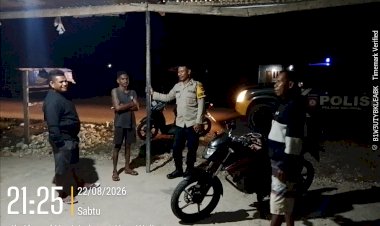 Patroli-Dialogis-Polsek-Weliman-Sasar-Titik-Rawan,-Wujudkan-Situasi-Kamtibmas-Aman-dan-Kondusif