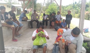 Polsek-Malaka-Timur-Sambangi-Pasar-Rakyat-dan-Permukiman,-Perkuat-Kamtibmas-Melalui-Patroli-Dialogis
